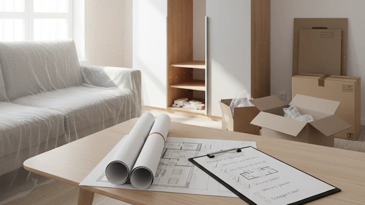 First apartment fit-out: 7 tips to avoid cost overruns