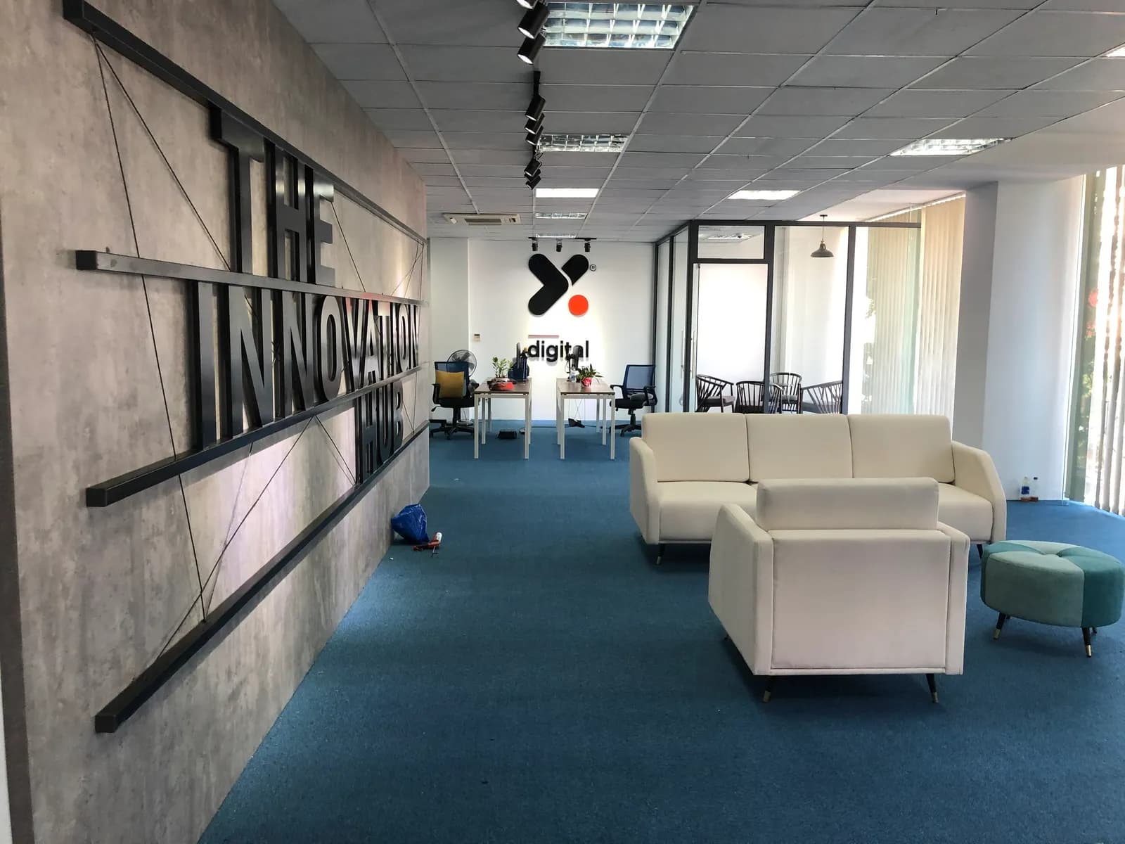 Workplace offices & reception areas